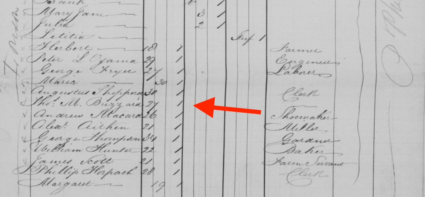 Passenger Manifest of the “Persia” from London bound for Port Phillip Bay
